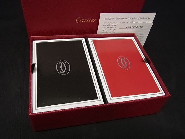 □新品□未使用□ Cartier カルティエ トランプ カードゲーム テーブル