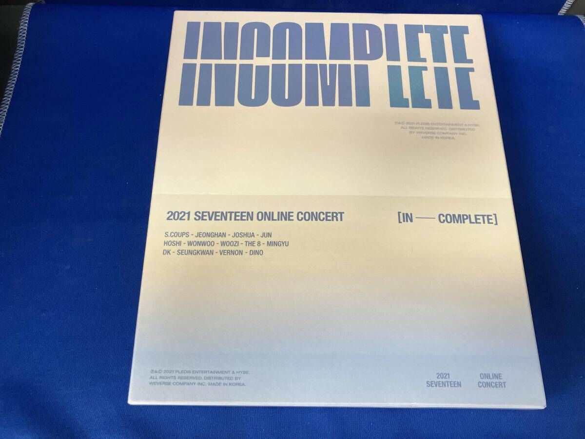 輸入版】2021 SEVENTEEN ONLINE CONCERT [IN-COMPLETE](Blu-ray Disc