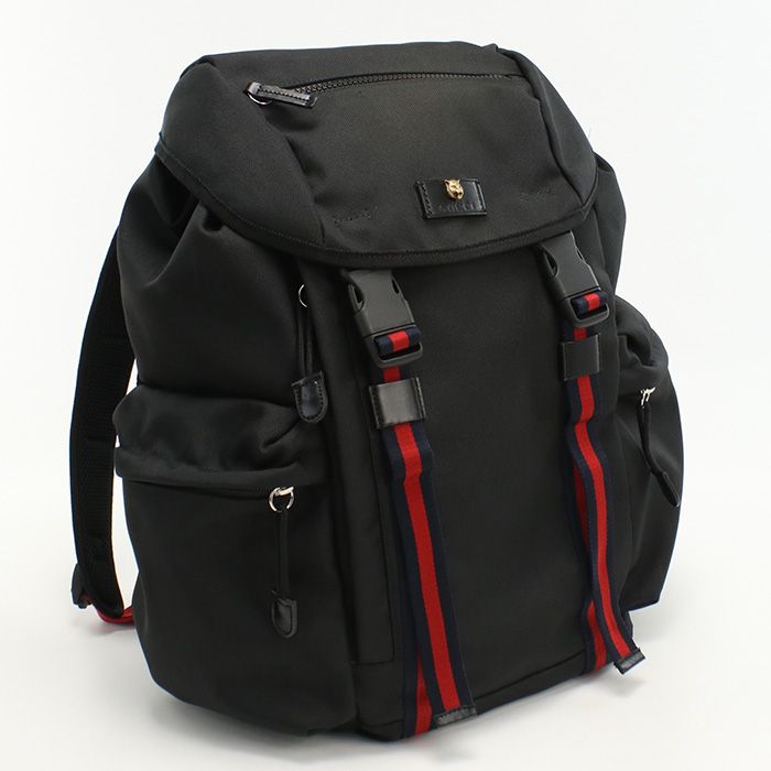 GUCCI GGキャンバス リュック タイガーヘッド GUCCI GGキャンバス リュック タイガーヘッド