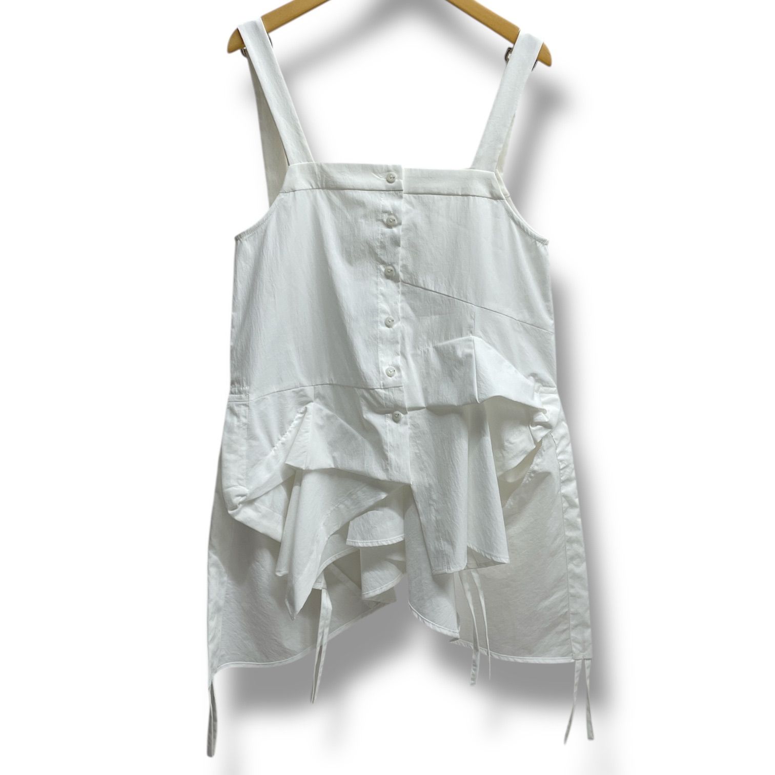 新品 タグ付 未使用 UN3D. アンスリード TRIANGLE TUCK SH CAMISOLE