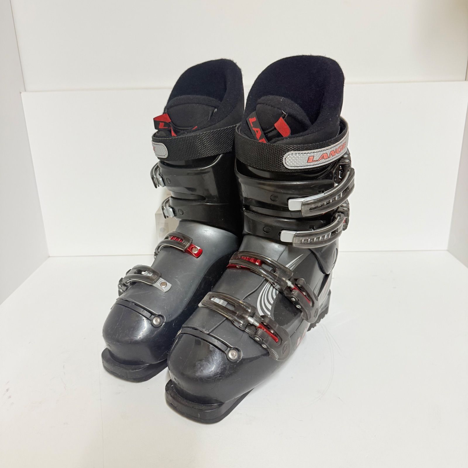 LANGE ラング CONCEPT 65 スキーブーツ 25.5cm 初中級者向け ブラック×レッド