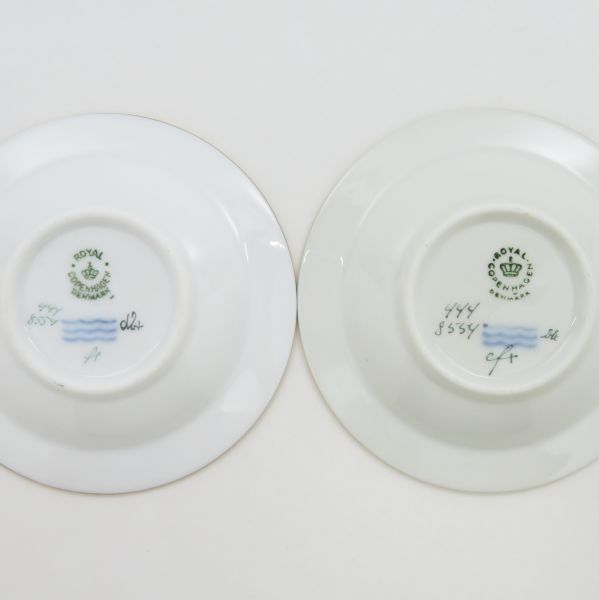 ロイヤルコペンハーゲン プレート■ヘンリエッテ Royal Copenhagen バタープレート 9cm 小皿 洋食器 2枚セット 1級品