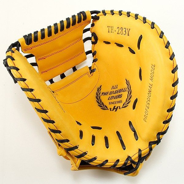  ソフトボール キャッチャーミット 大人 右投げ 左投げ ハタケヤマ TH シリーズ TH-283 Y キャッチャー用 イエロー グローブ グラブ キャッチボール グローブ ソフトボール