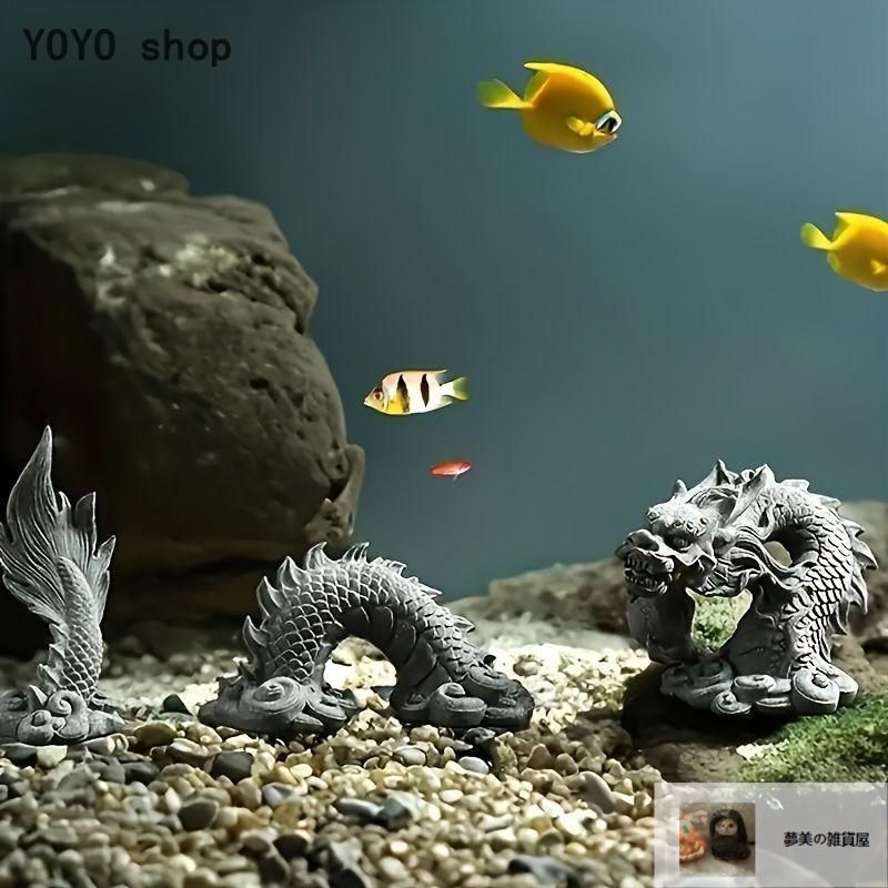 龍の置物 樹脂製 華 上り龍 龍神像 縁起物 恐竜 装飾品 家庭