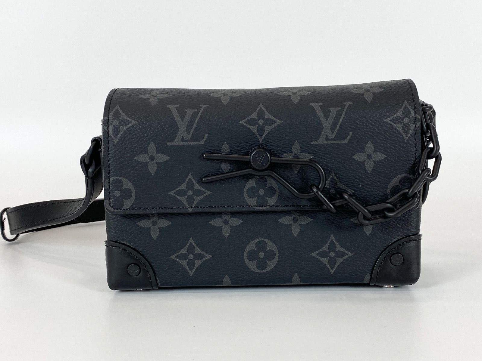 LOUIS VUITTON ルイヴィトン エクリプス スティーマー ウエアラブル ウォレット ショルダーバッグ M81783 ブラック メンズ