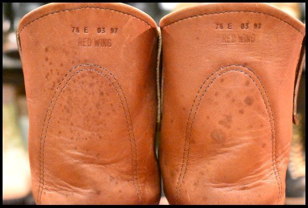 美品 90s レッドウィング ペコス 犬タグ 97年 オロラセット 8E 26 美品 90s レッドウィング ペコス 犬タグ 97年 オロラセット 8E