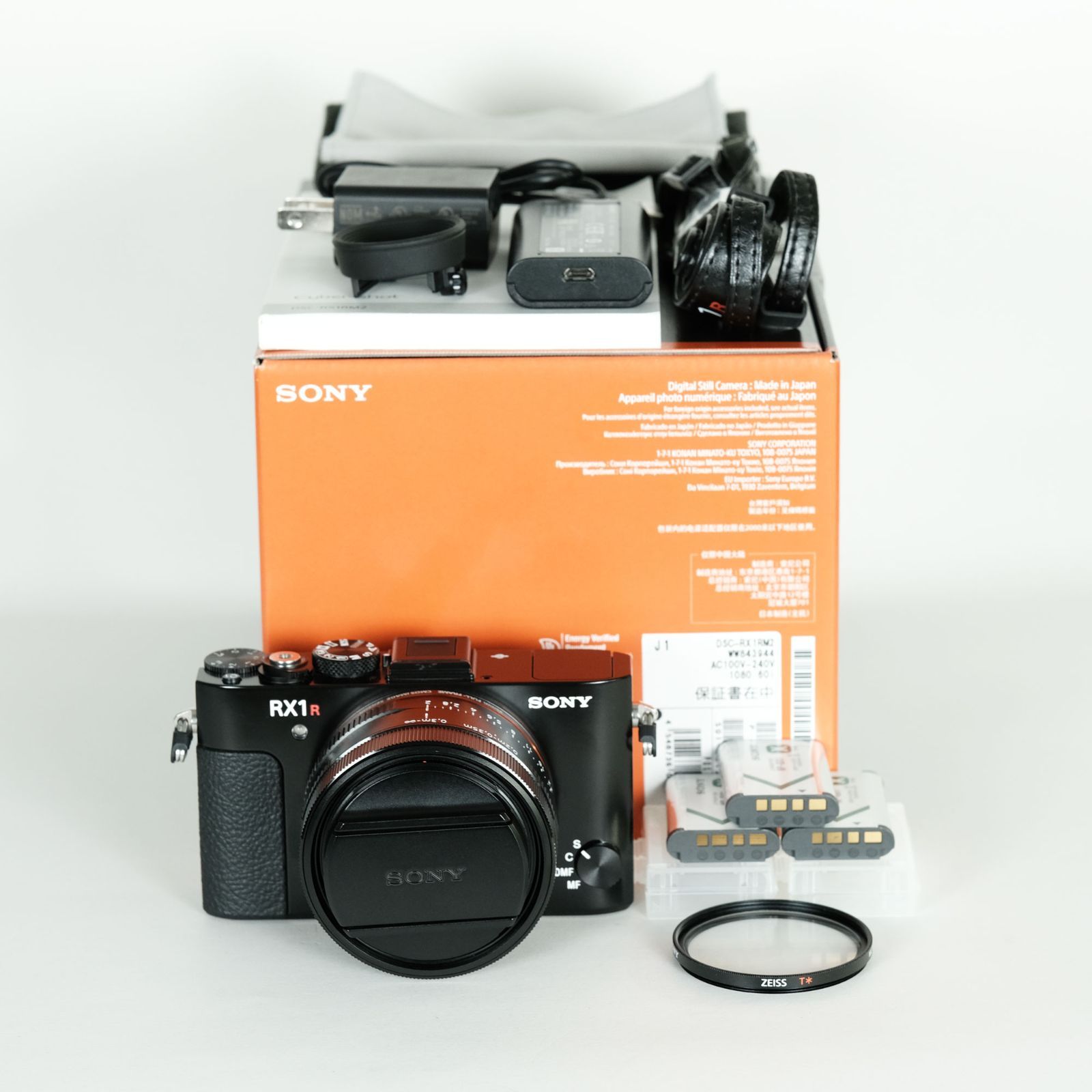 ｜バッテリー3個｜フィルター付｜注意事項あり SONY Cyber-shot DSC-RX1RM2 RX1R II
