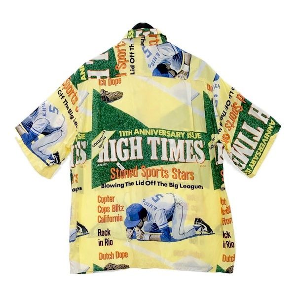 美品ワコマリア ハイタイムズ　アロハシャツ WACKO MARIA HIGH TIMES ハイタイムズ S/S HAWAIIAN SHIRT ハワイアン