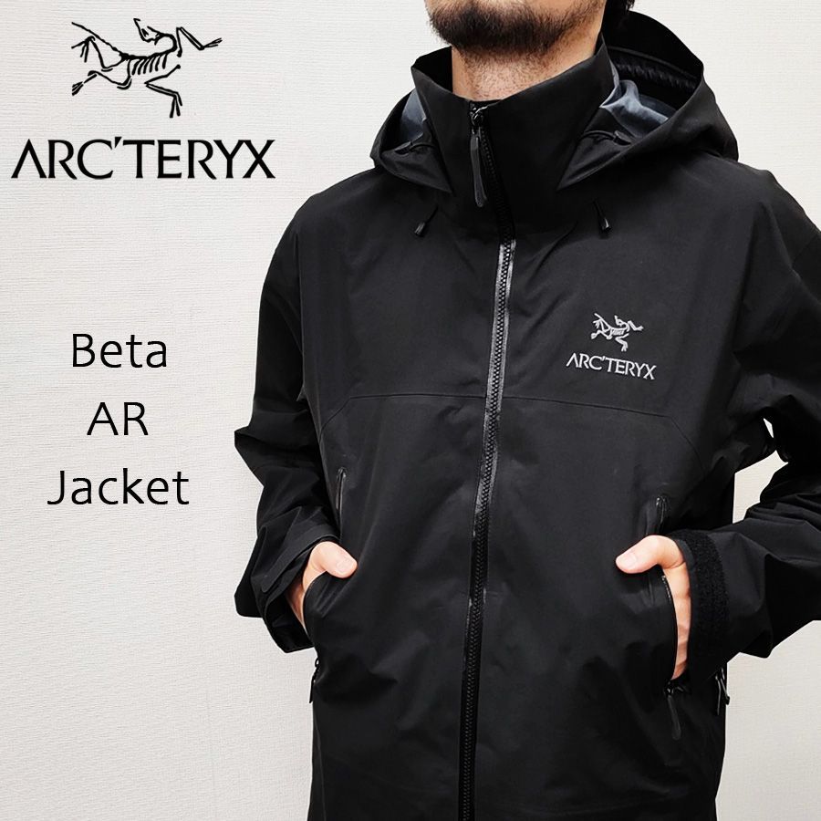 アークテリクス ARC'TERYX ベータ AR ジャケット GORE-TEX シェルジャケット Beta AR Jacket ブラック サイズ：S  , M , L ARCTERYX アウトドア マウンテンパーカー 【新品】 X000007082 - メルカリ