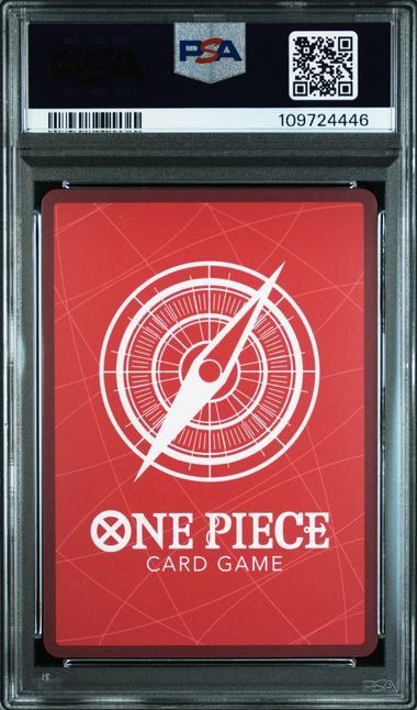 PSA10】エネル(L){黄}〈OP05-098〉[エクストラブースター Anime 25th