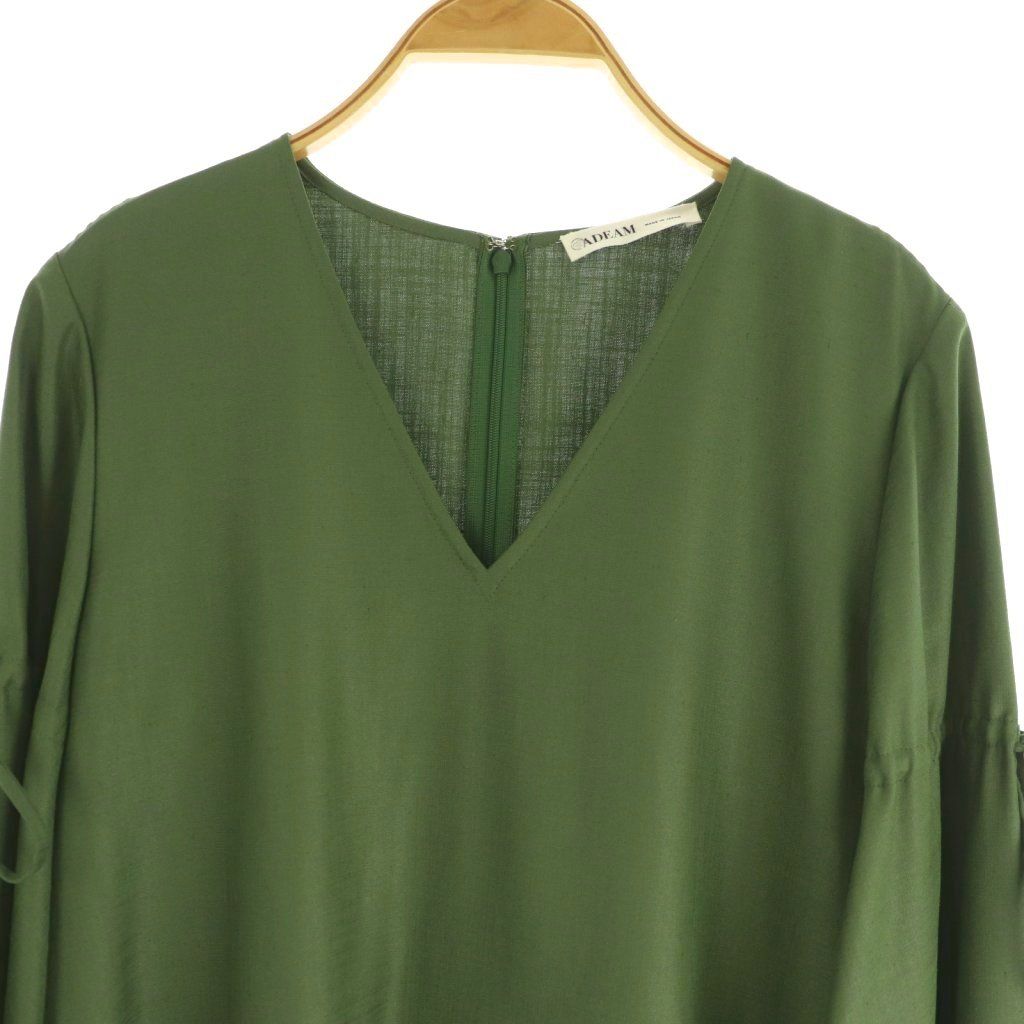 アディアム ADEAM FLARED SLEEVE DRESS ワンピース フレア