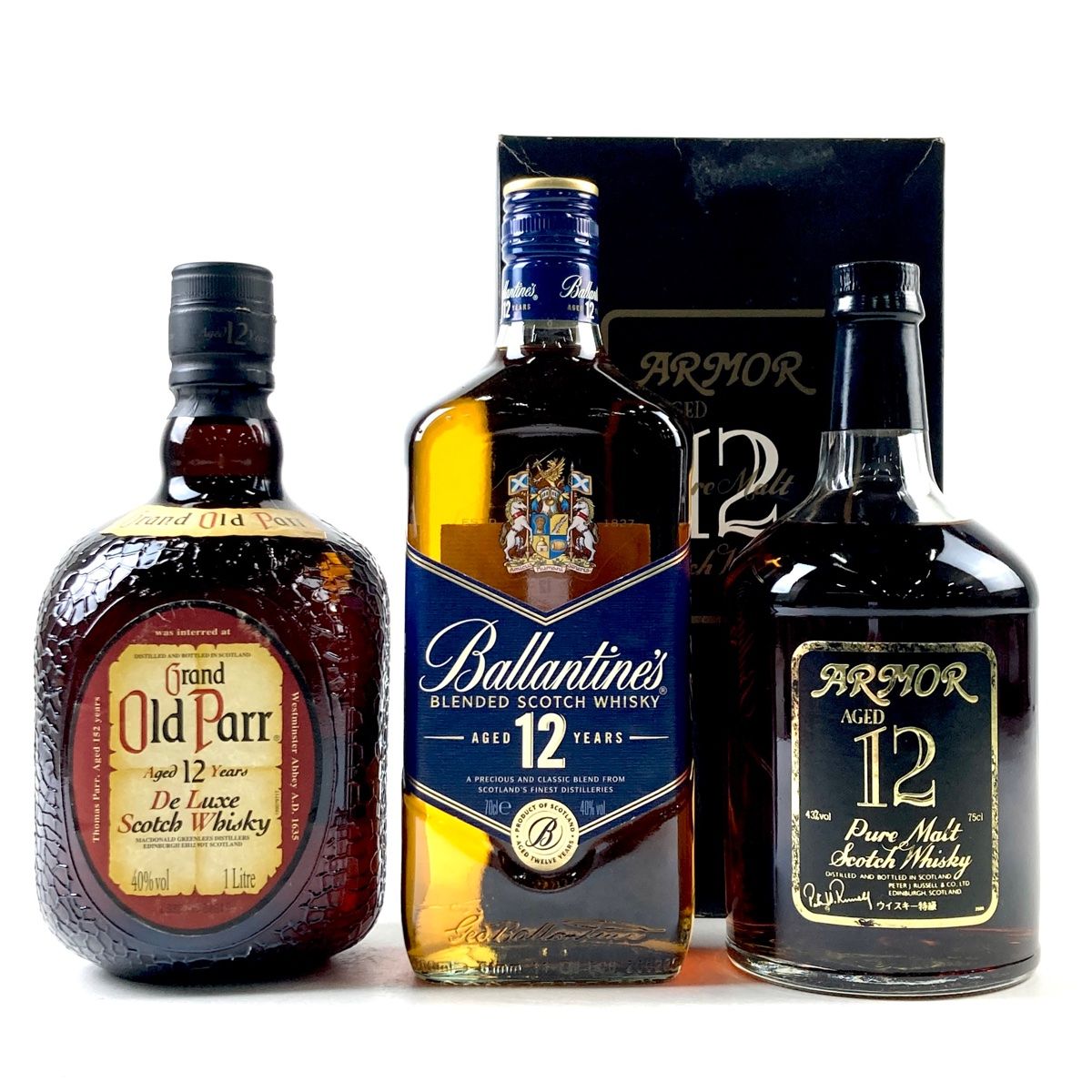 オールドパー12年 3本セット 750ml まとめ売り スコッチウイスキー 古