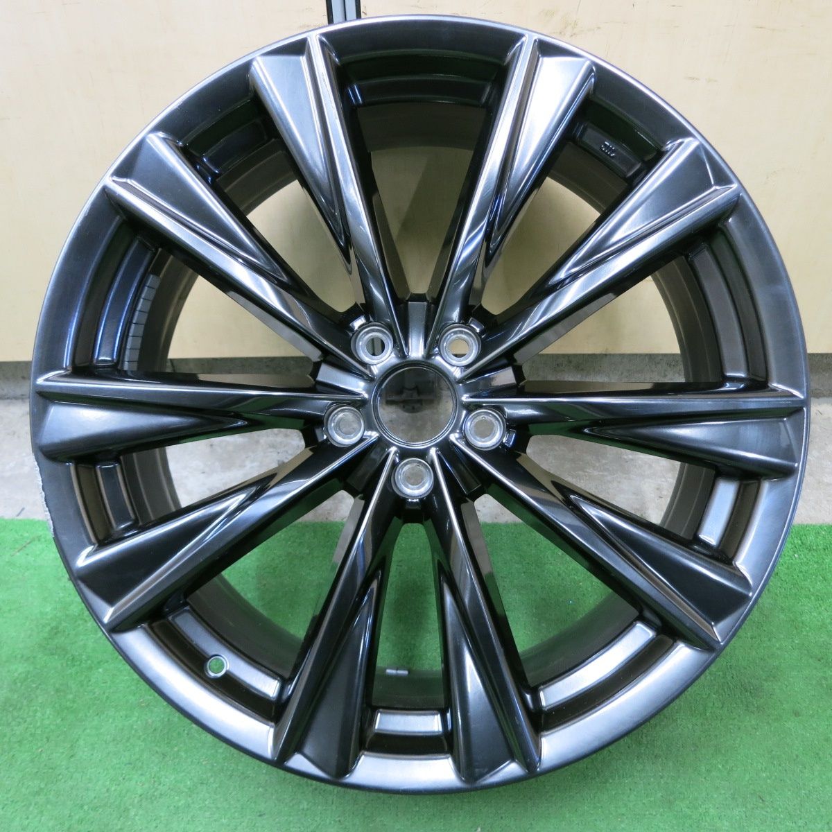 *送料無料* キレイレクサス RX Fスポーツ 純正 ホイール 21インチ 21×8J PCD114.3/5H4080301ナホ
