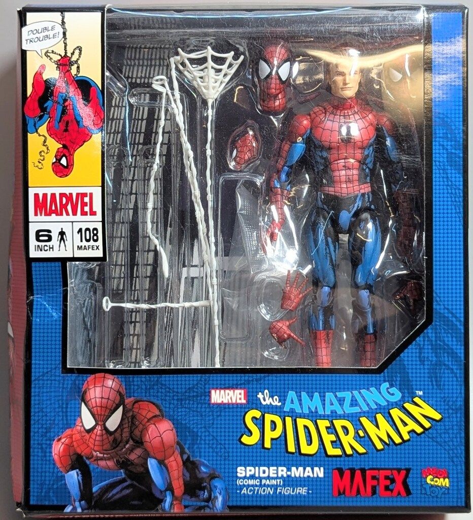 メディコム トイ MAFEX SPIDER MAN COMIC PAINT 108
