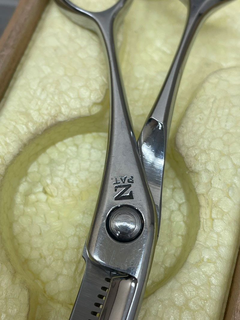 ハイネッタ Z すきバサミ 鋏 ヘアカット理容バサミ 美容 - メルカリ