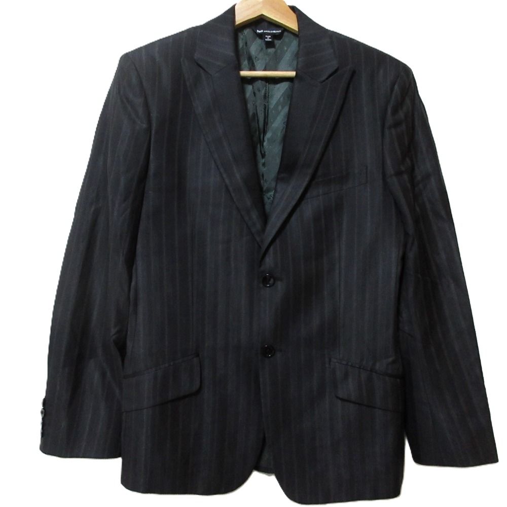 美品 D&G ドルチェ&ガッバーナ ストライプ テーラードジャケット+ 