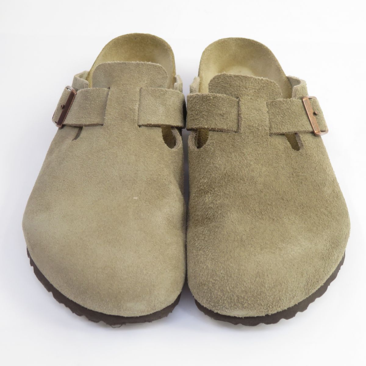 【美品】BIRKENSTOCK ボストン トープ 26.5センチ BIRKENSTOCK ビルケンシュトック Boston BS Taupe ボストン