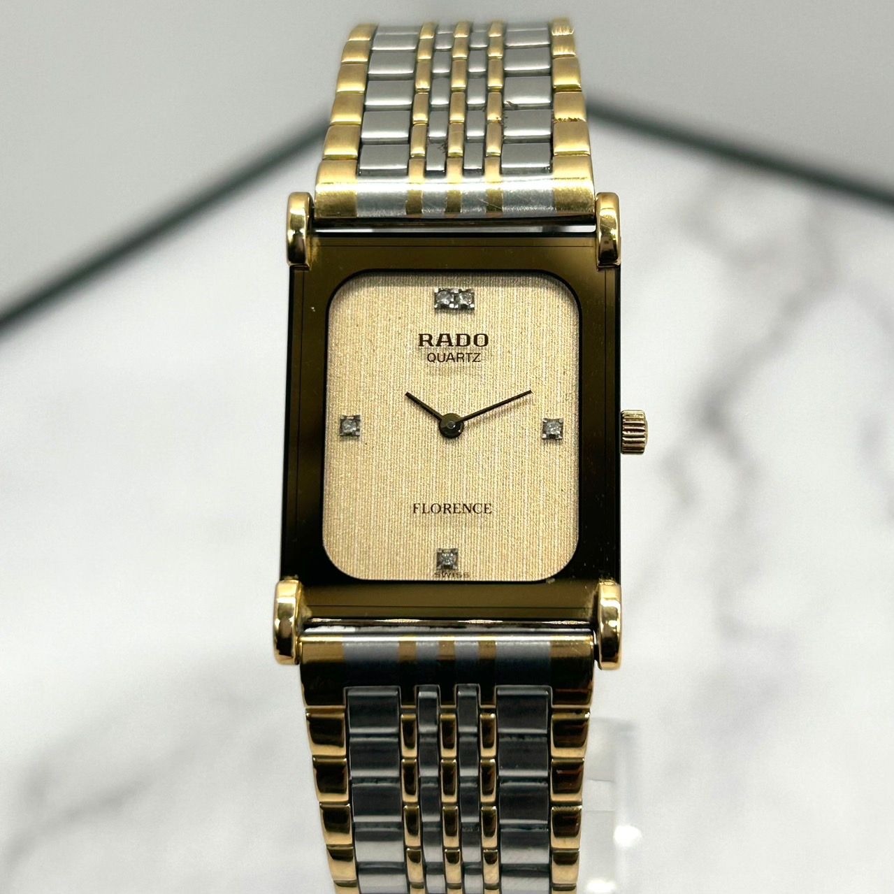美品／稼働品】RADO ラドー フローレンス 135.3368.2 腕時計 4P