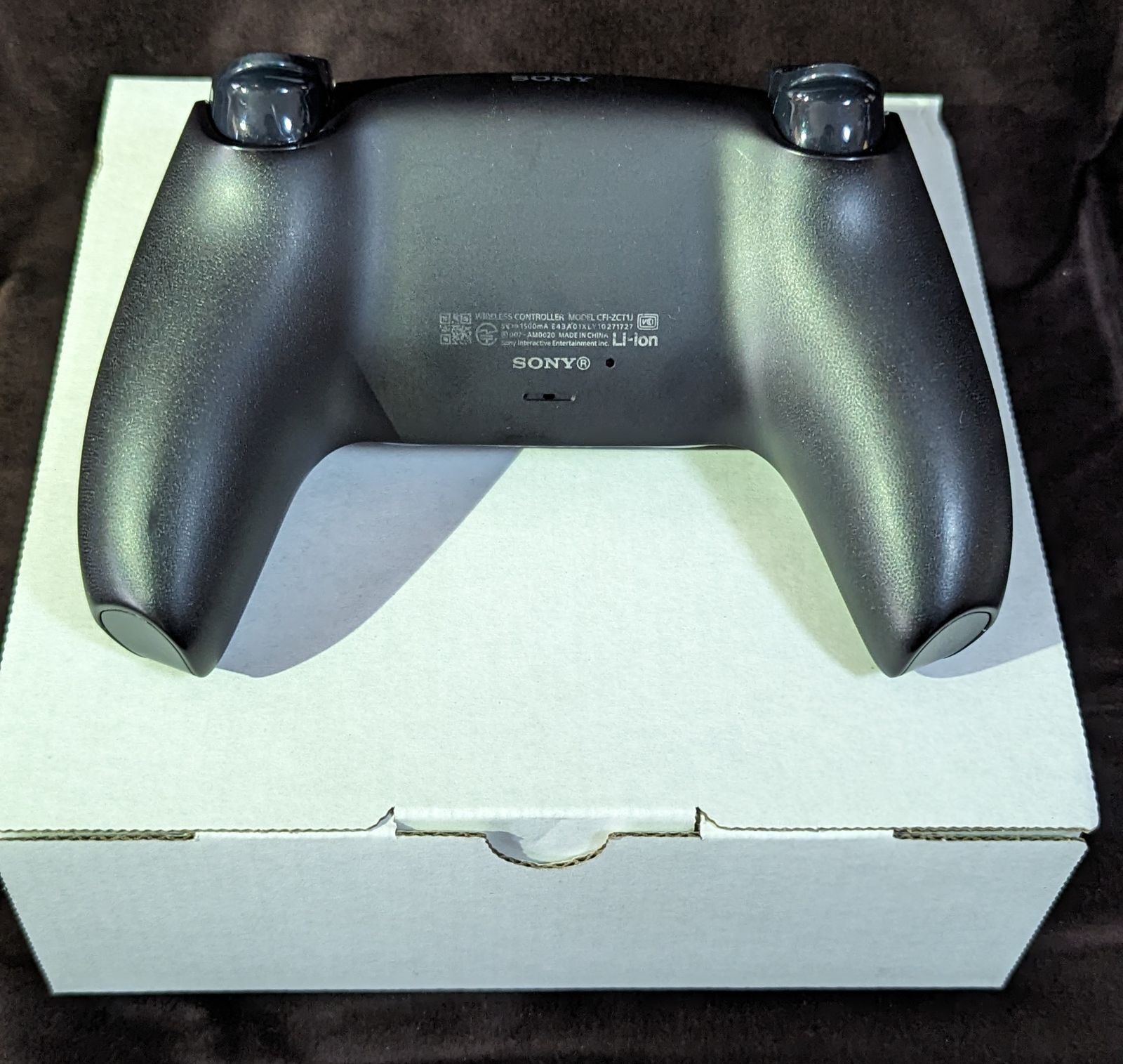 PS5 コントローラー DualSense SONY 純正 清掃済 動作確認済 箱付き 