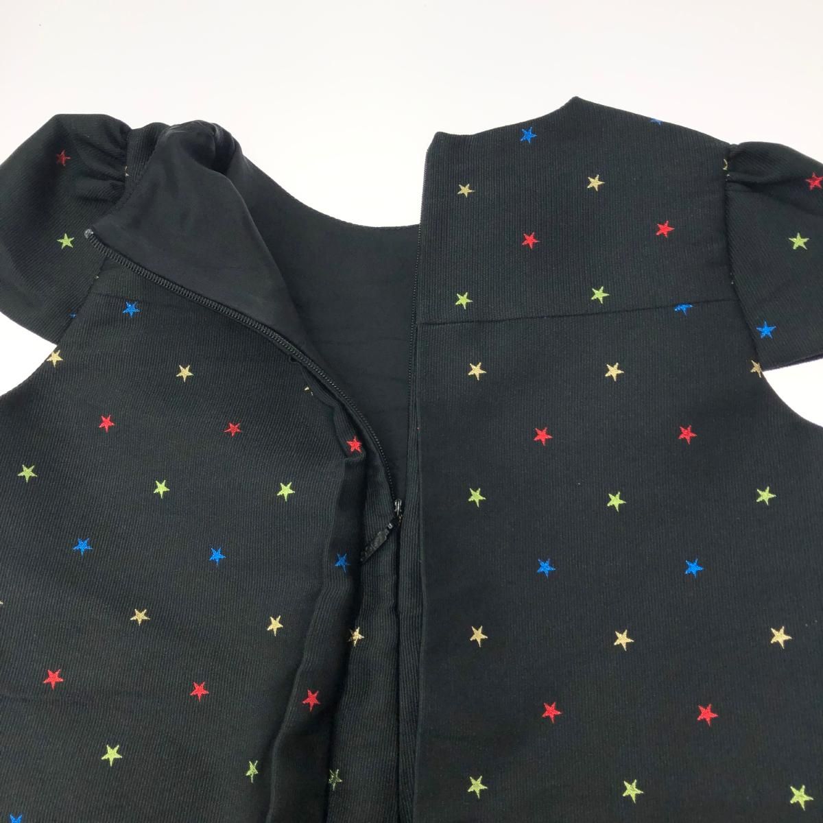 Gucci 半袖ワンピース 星柄　100cm 3y GUCCI グッチ スター 星柄 ドレス 半袖 ワンピース サイズ:4