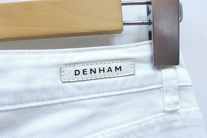 DENHAM デンハム SHARP SKINNY FIT ホワイトデニムパンツ レディース