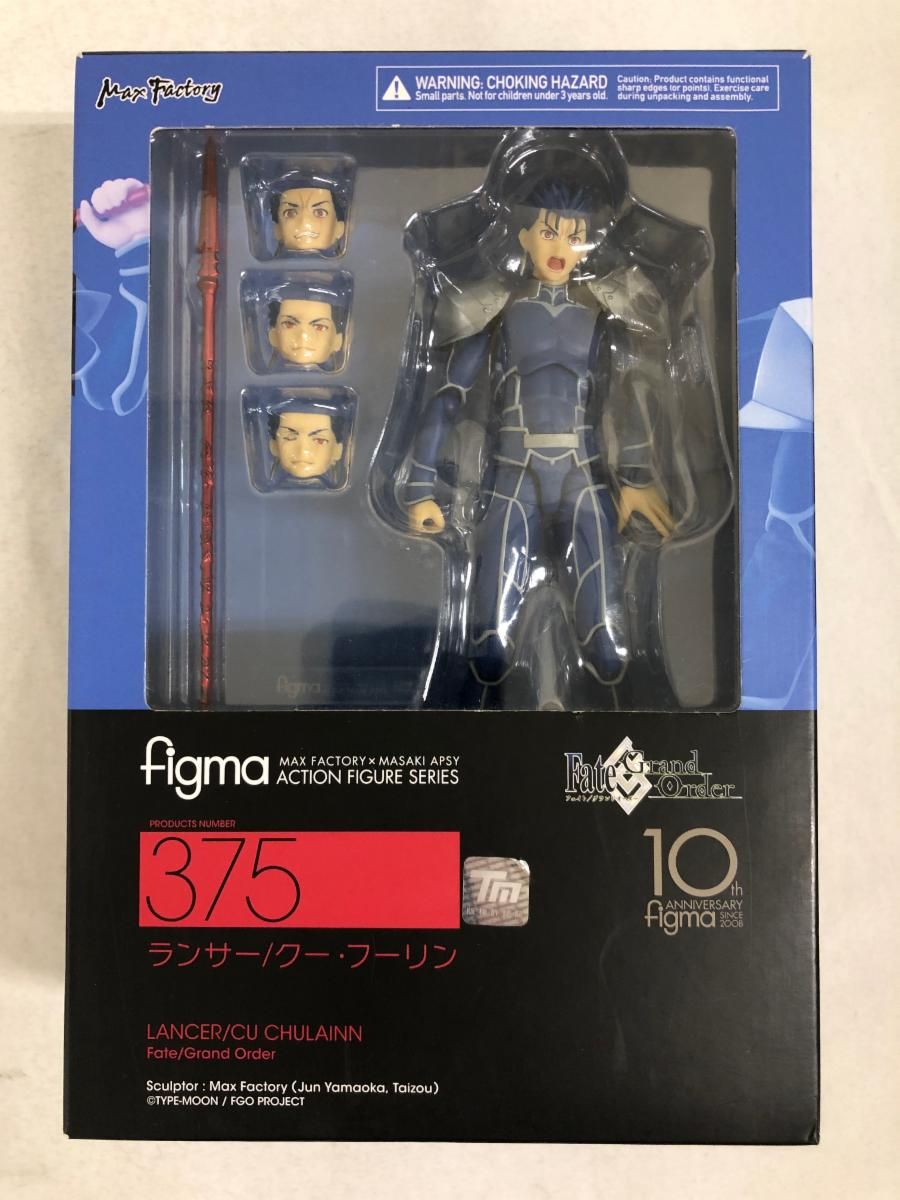 figma 375 ランサー クーフーリン figma ランサー/クー・フーリン ABS＆PVC 塗装済み可動