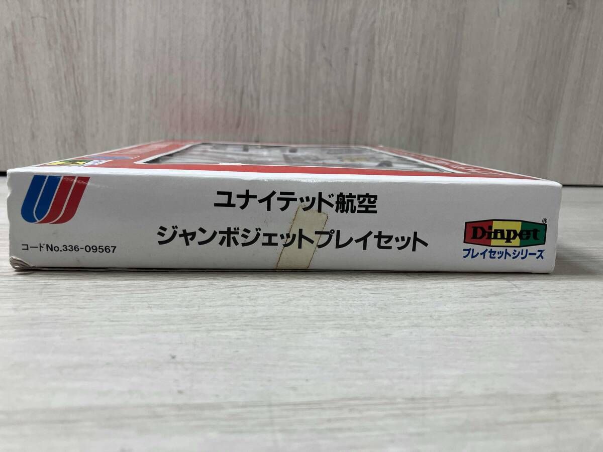 ユナイテッド航空 ジャンボジェット UNITED プレイセット ダイヤペット