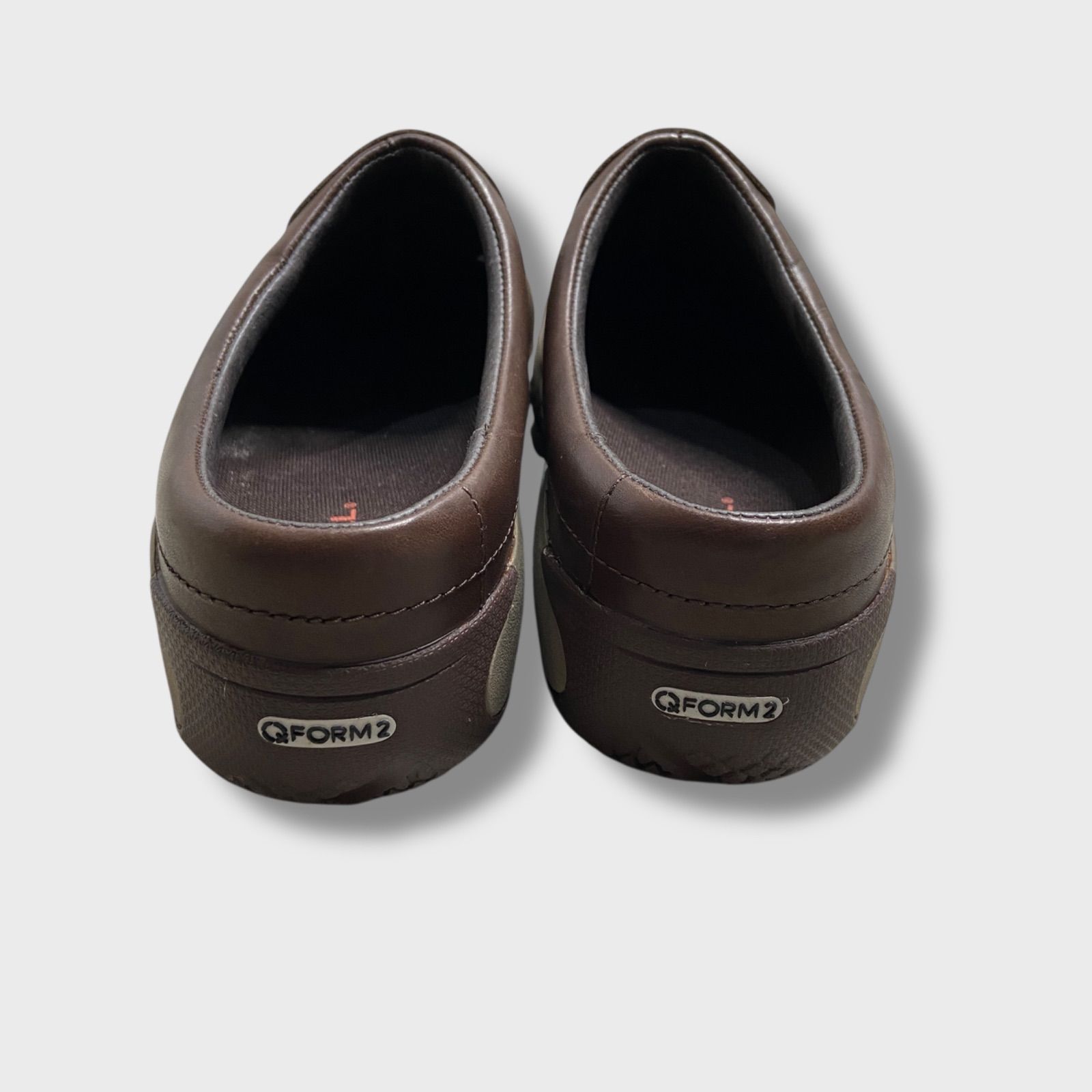  MERRELL メレル アンコールQ 2 レザークロッグサンダル ブラウン レディース24 cm サボ クロッグサンダル サンダル ミュール