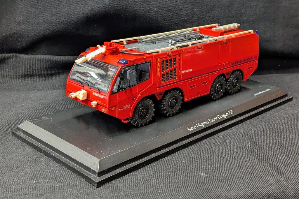 SCHUCO 1 43 Lveco Magirus Super Dragon X8 7135