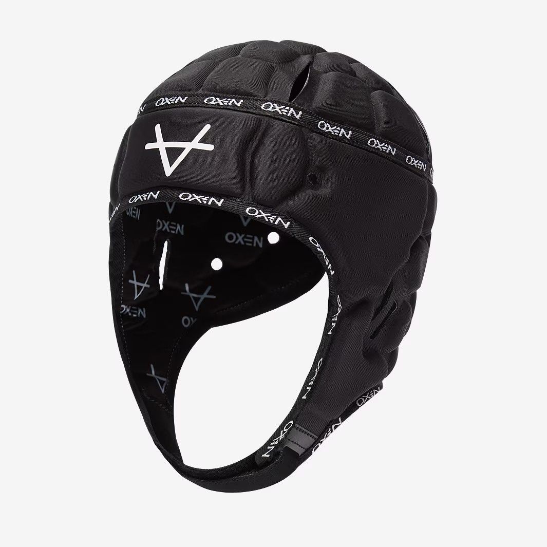 送料無料 匿名配送 Lサイズのみ オクセン プロ ヘッドガード 黒 ブラック 公式モデル 日本未発売