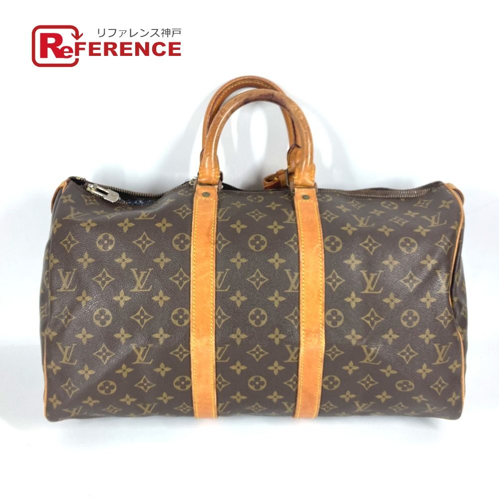 LOUIS VUITTON ルイヴィトン ボストンバッグ キーポル45 M41428 モノグラムキャンバス ブラウン
