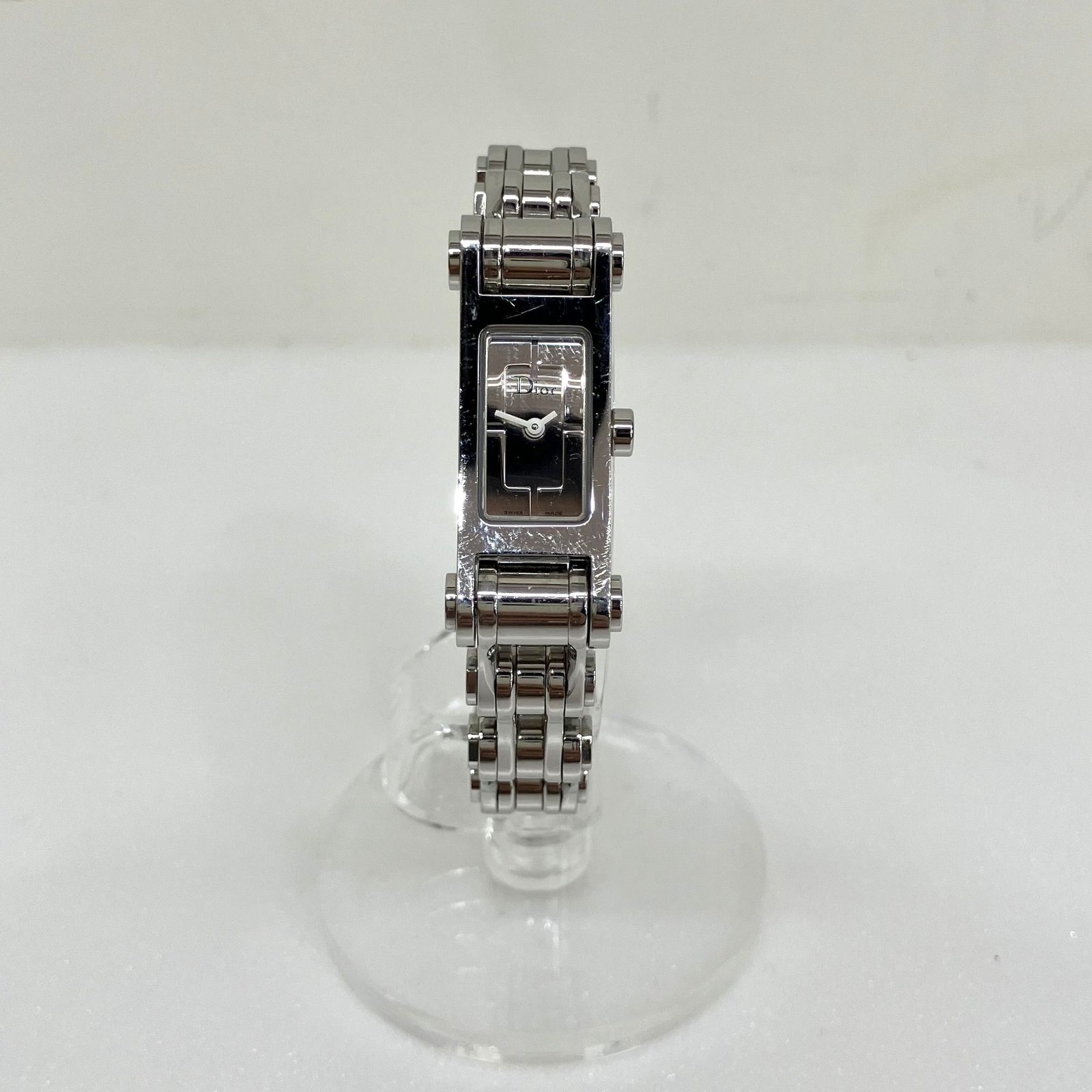 【中古美品】Christian Dior クリスチャンディオール 腕時計 ディオール66 D104-100