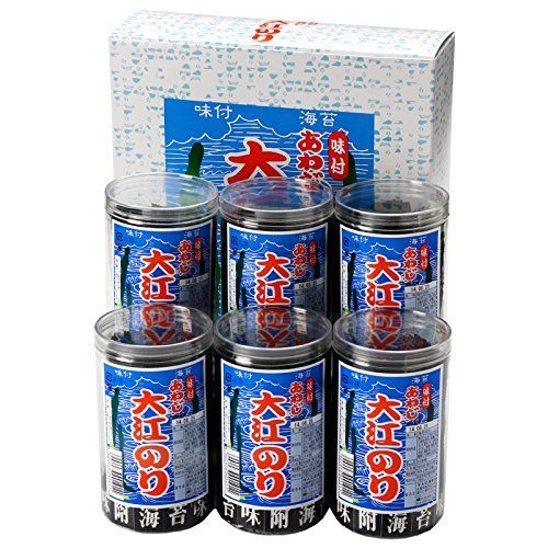 大江海苔 あわじのり6本入 箱入
