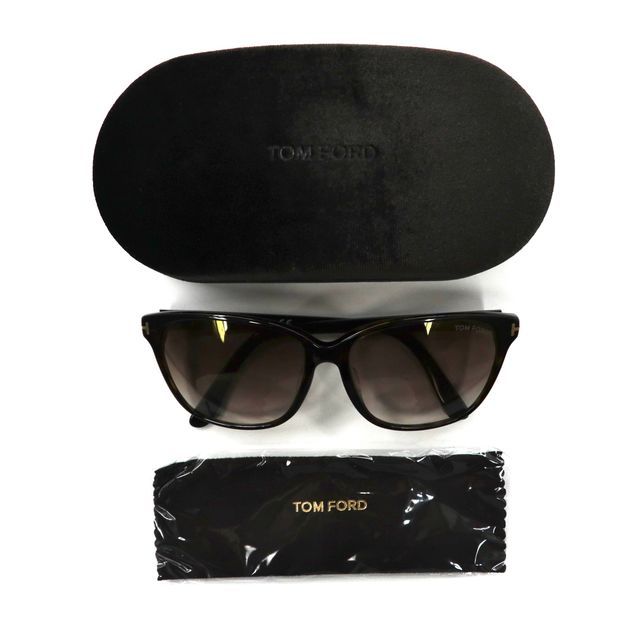 TOM FORD サングラス ウェリントン ブラウン ベッコウ Dana TF432-F 52G 59⬜︎15 140 2 イタリア製 - メルカリ