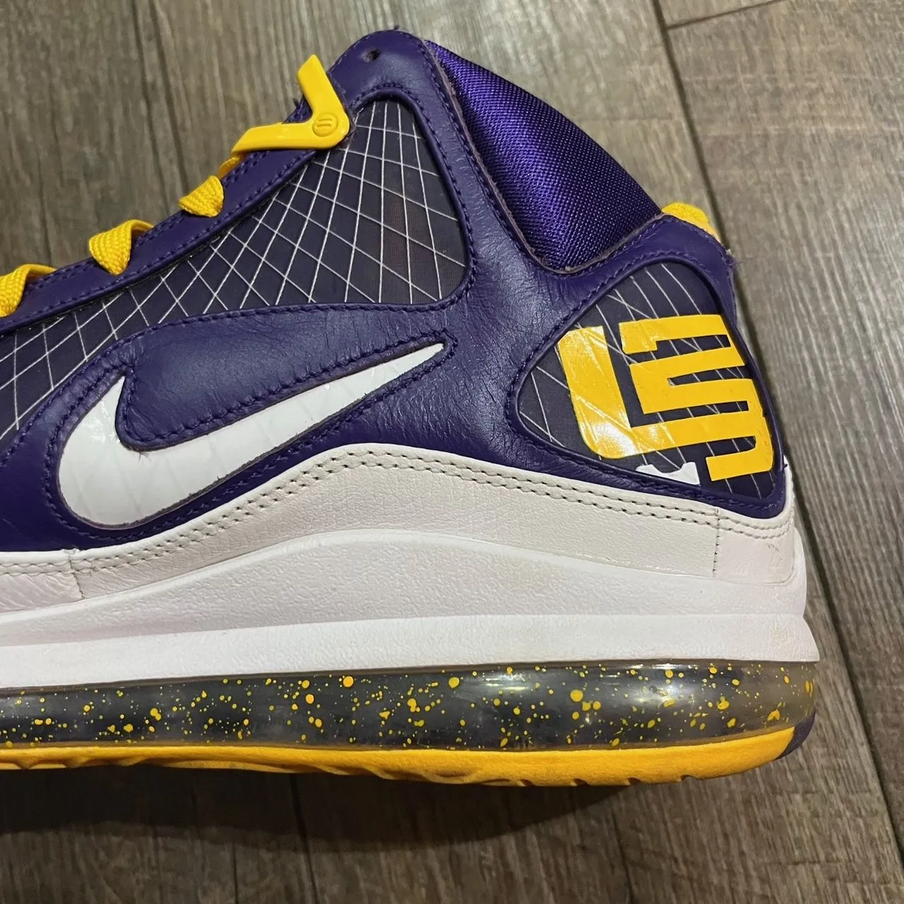 NIKE LEBRON 7 LAKERS MEDIA DAY CW2300-500 レイカーズ メディアデイ 