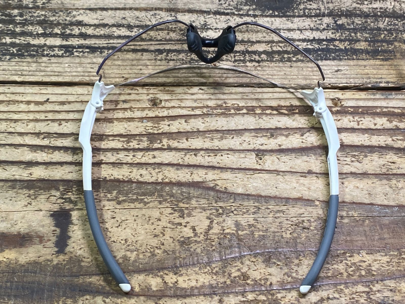 JI992 オークリー OAKLEY イーブイゼロ パス EVZERO PATH アイウェア サングラス 白 009313-06 ケース付属 レンズにやや傷有り BRIGHTFACE_UK