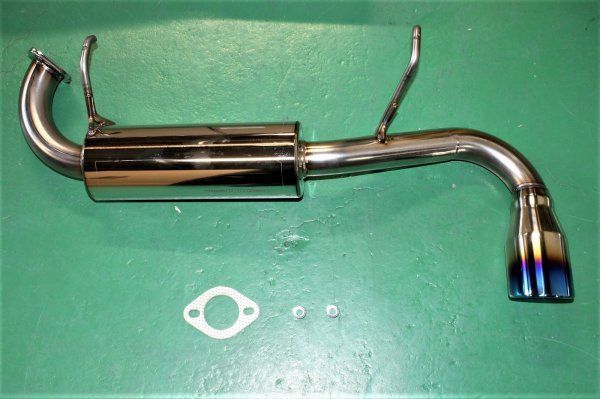 ジムニー マフラー 3BA-JB64W 3BA-JB74W 純正バンパー対応 ノーマル