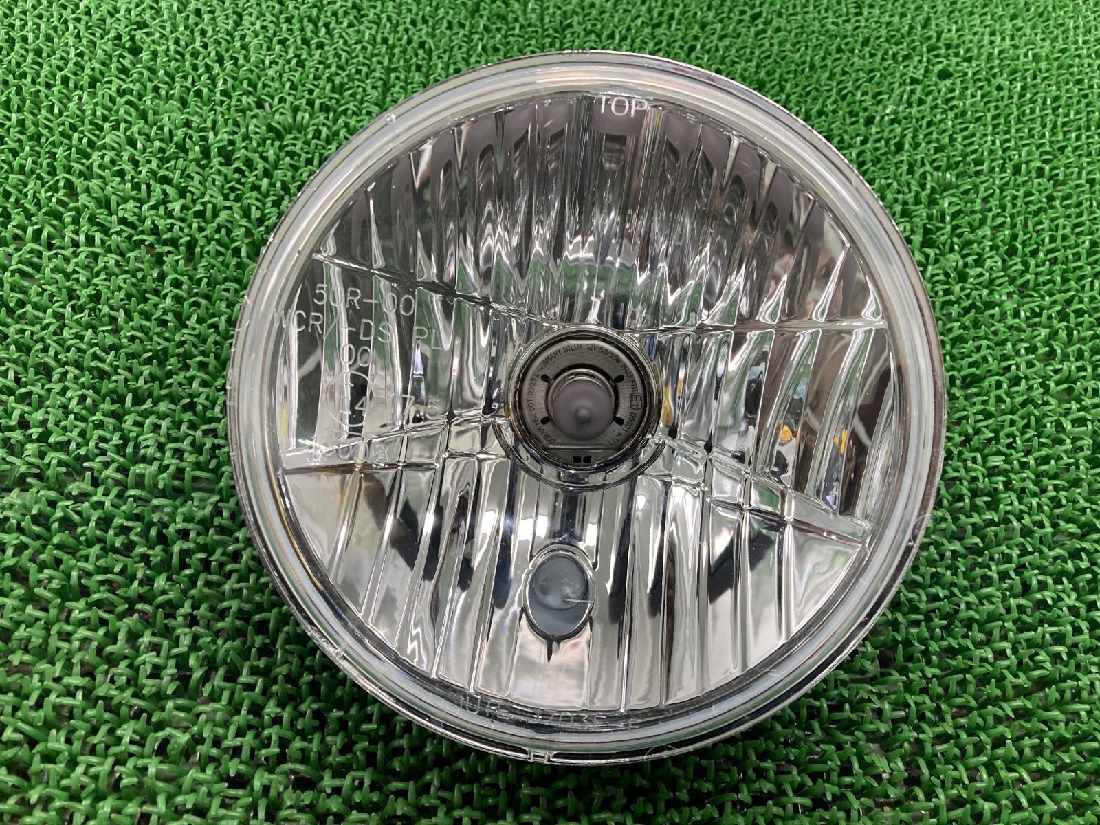 チーフ ヘッドライト 13006|J703F-E インディアン 純正 バイク 部品 13006 J703F-E 7インチ コンディション良好 割れ欠け無し