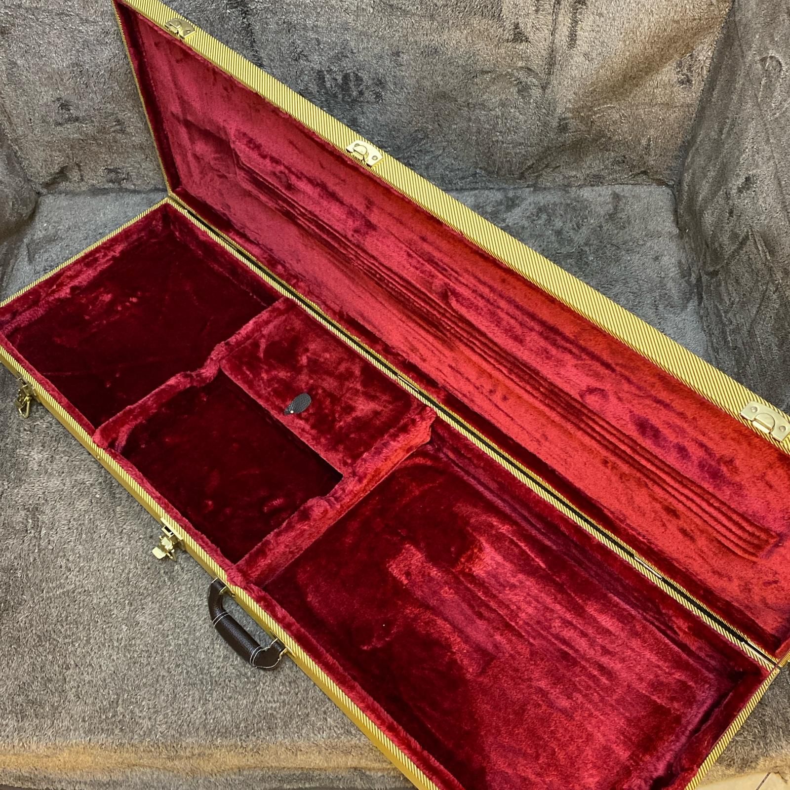 尾張小牧店 楽器 Bacchus バッカス 楽器 ツイード柄 ハードケース ベース用 474