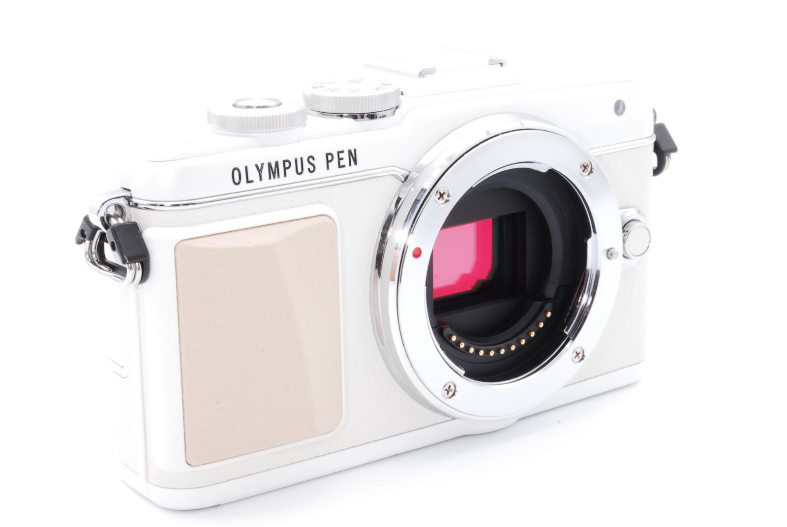 新品級】OLYMPUS オリンパス PEN E-PL7 ボディ ホワイト ミラーレス