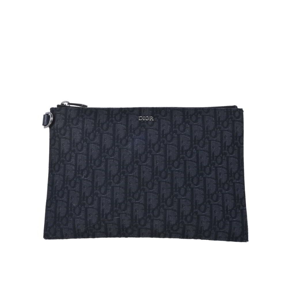 Dior HOMME A5 ポーチ ディオール オブリーク ジャカード クラッチ 