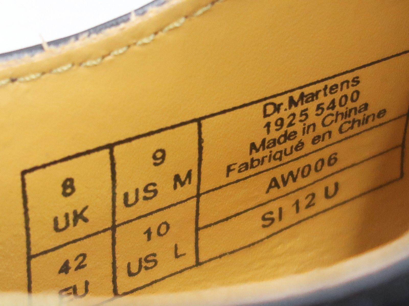 ドクターマーチン 1925
