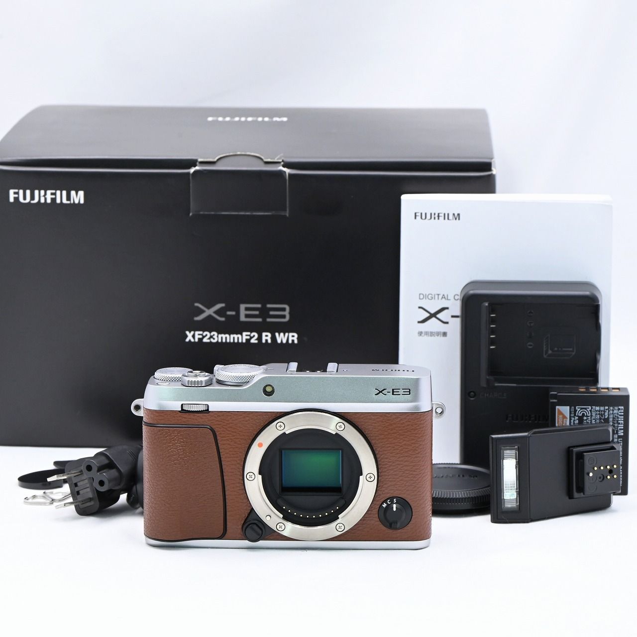 フジフイルム FUJIFILM X-E3 ボディ ブラウン ミラーレス一眼レフ 