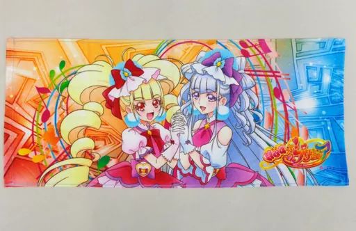 中古】タオル・手ぬぐい(キャラクター) キュアマシェリ＆キュア