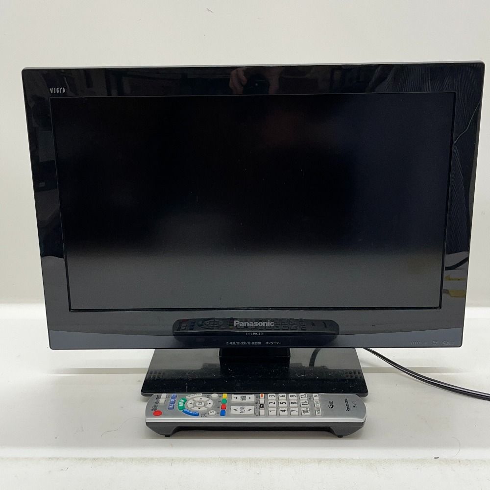 06w3305 Panasonic  液晶テレビ  19V型  TH-L19C3-K　2011年  パナソニック 19V型 ハイビジョン液晶テレビ ビエラ リモコンB-CAS  テレビ  【中古品】