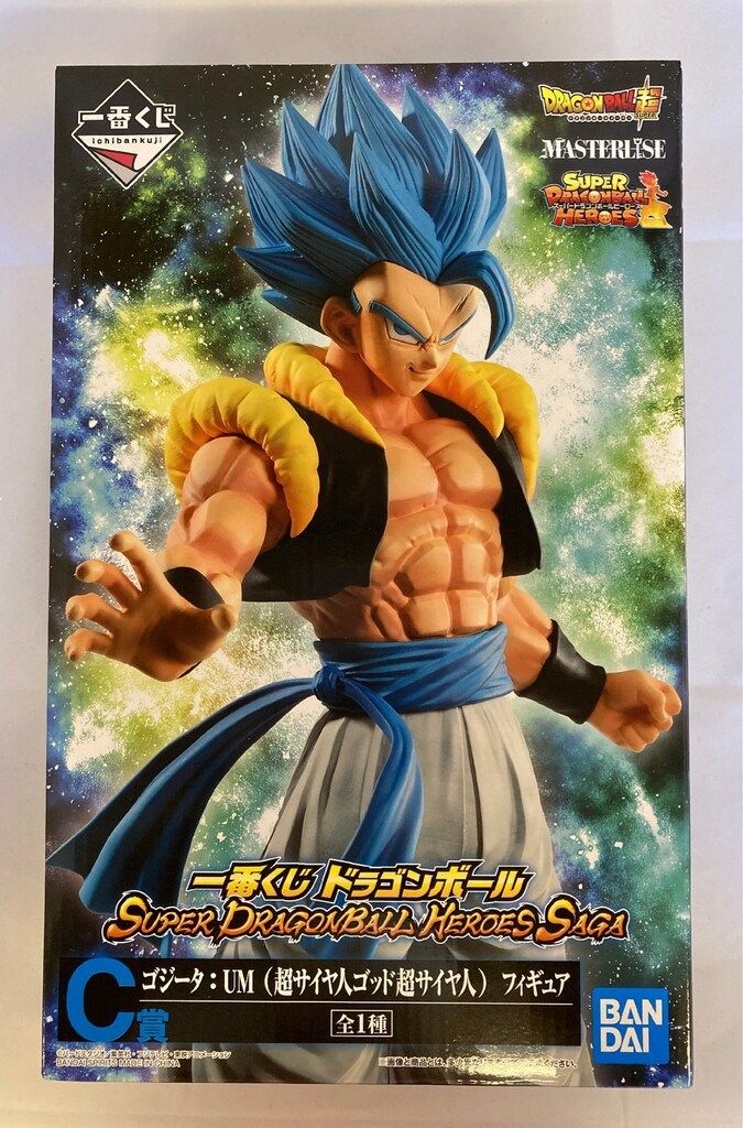 BANDAI SPIRITS 一番くじ ドラゴンボール SUPER DRAGONBALL HEROES SAGA C賞MASTERLISE超サイヤ人ゴッド超サイヤ人 ゴジータ UM フィギュア