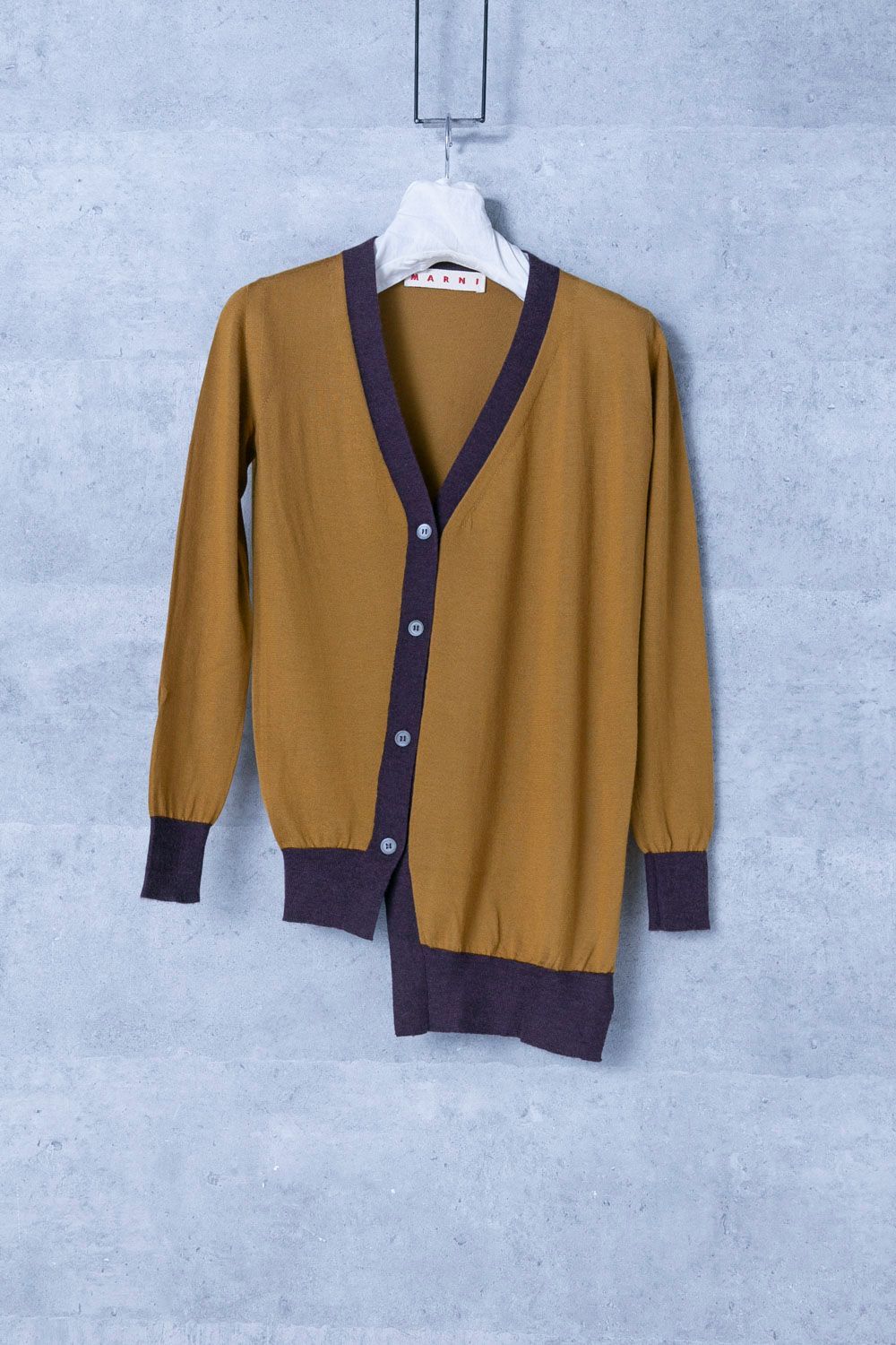 MARNI マルニ　カシミヤ カーディガン MARNI - マルニ 美品 カシミヤ100% カーディガン レディース
