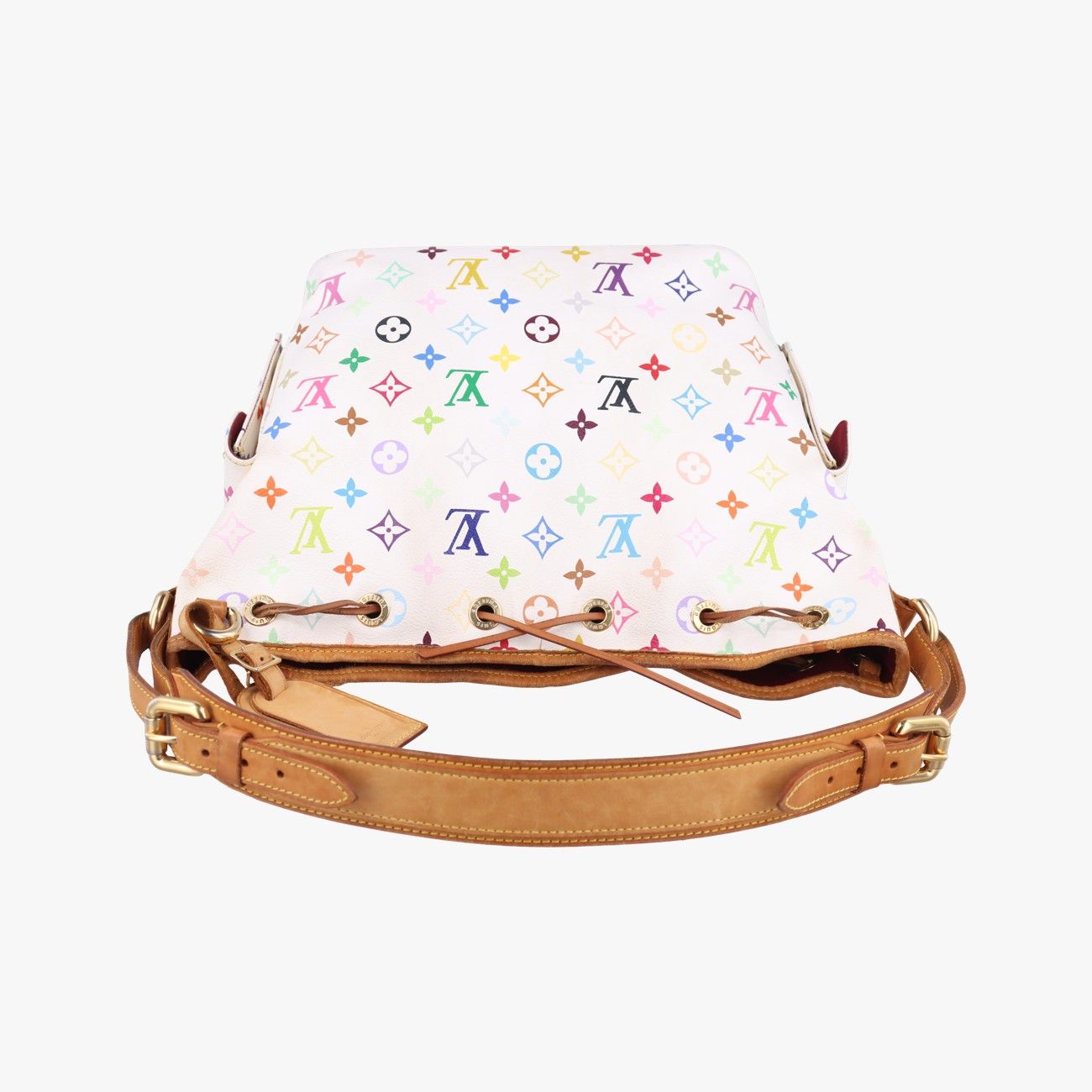 [SALE]ヴィトン Vuitton プチ・ノエ ホワイト ナノ・ノエ バイカラー モノグラム・アンプラント レザー｜ルイ