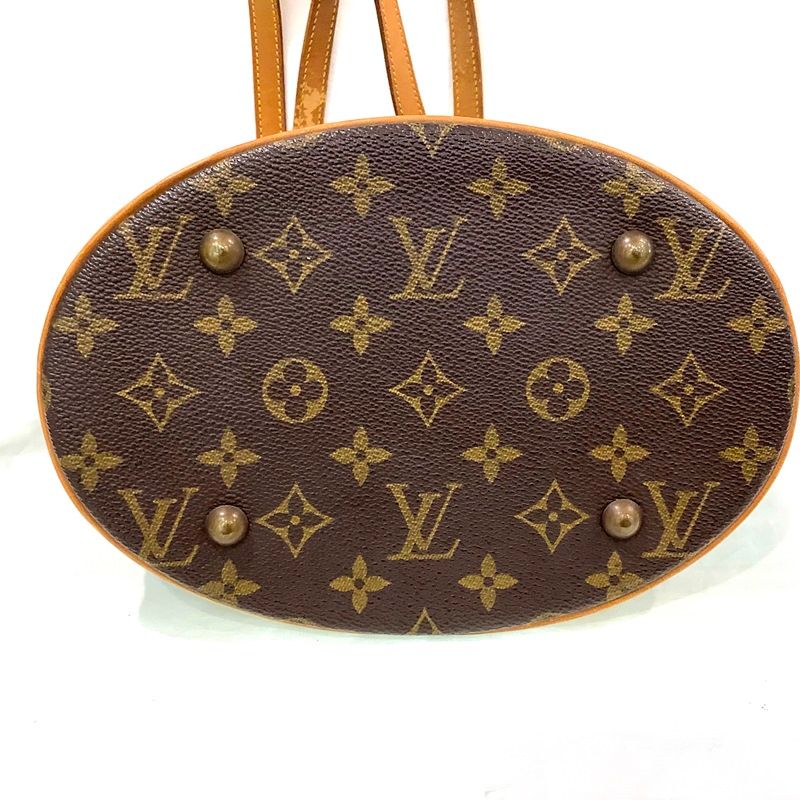LOUIS VUITTON ルイヴィトン トートバッグモノグラム プチ バケットPM ...
