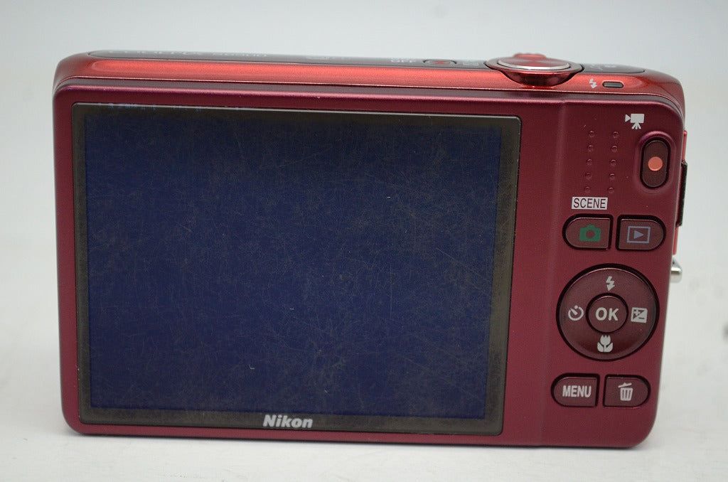  Nikon ニコン COOLPIX S 6500 コンパクトデジタルカメラ レッド 元 250924 k コンパクトデジタルカメラ デジタルカメラ